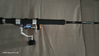 Caña Hart Bloody y Carrete Hart Combat 6500