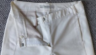 Pantalón blanco Zara