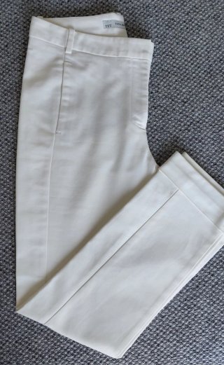 Pantalón blanco Zara