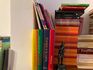 Lote de libros de cocina.