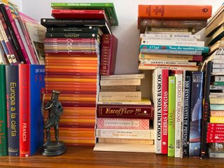 Lote de libros de cocina.