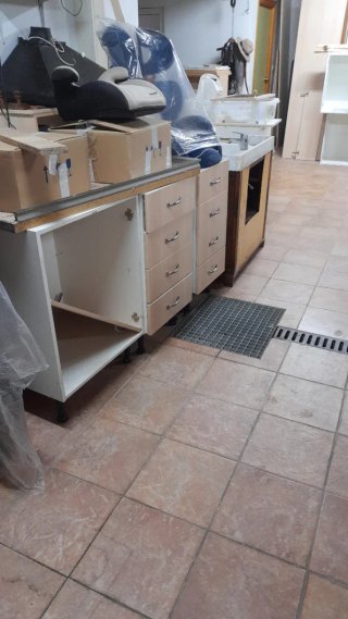 Muebles de cocina madera y cristal