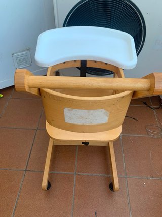 Trona de madera Ikea
