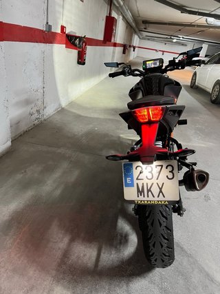 Moto ktm duke 126
