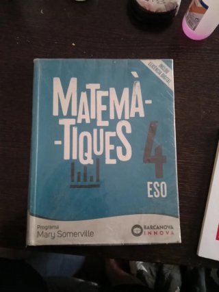 Libro de matemáticas 4 eso