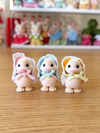 Sylvanian Families Bebés Cochecito y Figuras