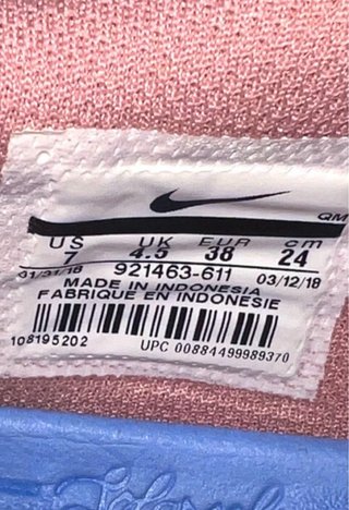 Zapatillas Nike SB Rosa Palo Talla