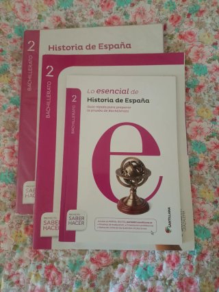 Historia de España, 2 Bachillerato Cuaderno : p...