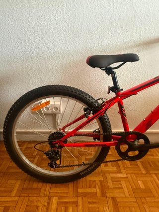 Bicicleta UMIT XR-240 Rodado 24 Roja