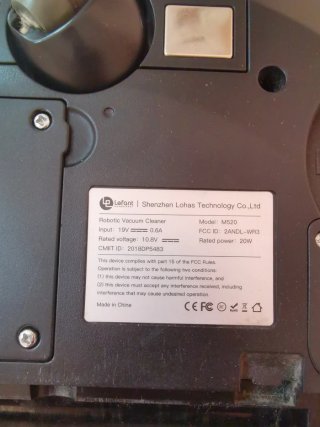 Ricambi per robot aspirapolvere Lefant M520
