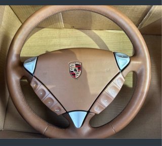 Volante Porsche Cayenne 955 Cuero Marrón