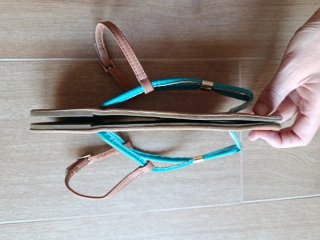 Sandalias planas turquesa mujer talla 39