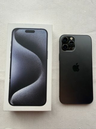 Iphone 12 pro max gris espacial