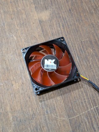Ventilador PC Gaming NX Rojo