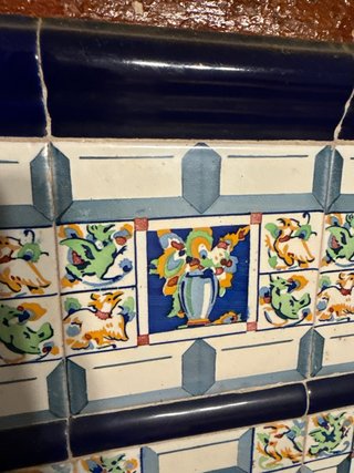 Azulejo Valenciano Antiguo 15x15