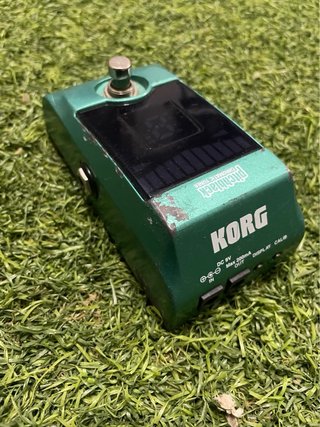 Pedal afinador de guitarra KORG PITCHBLACK