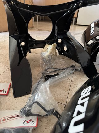 Carenado Suzuki GS 500  1989 puig negro