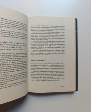 Cantor. El infinito en matemáticas.