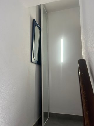 Espejo blanco grande