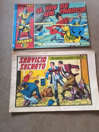 2 tebeos cuentos, exclusivos de ación y aventuras