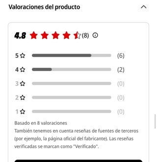 Tablet Honor Pad X8a 11  Valoración 4,8 sobre 5.