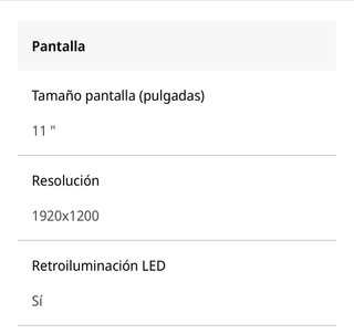 Tablet Honor Pad X8a 11  Valoración 4,8 sobre 5.