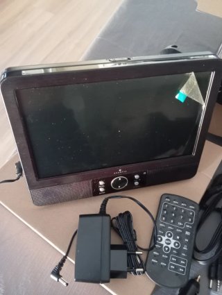Reproductor DVD doble pantalla de 9 " marca Avanti