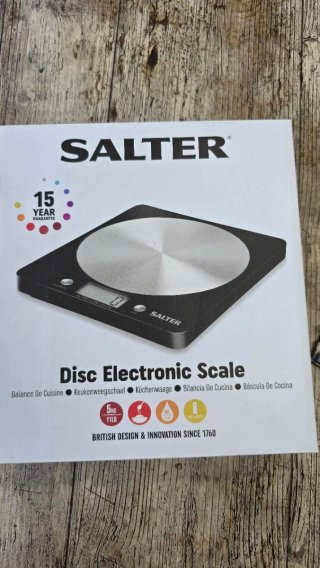 Báscula de cocina digital Salter
