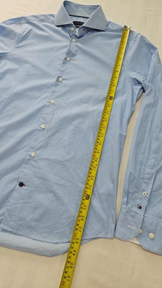 Camisa Tommy Hilfiger Slim Fit Azul Talla L
