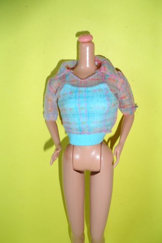 maglia top 1999 Walking Barbie and Baby krissy