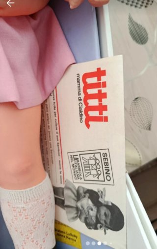 Bambola Titti Sebino vintage