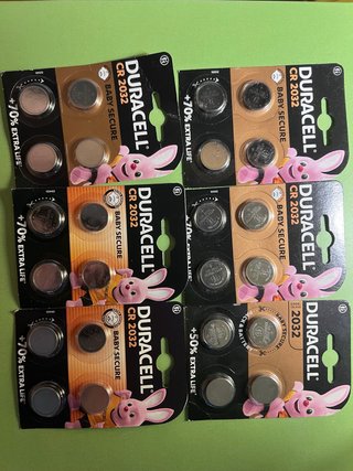 Pilas Duracell CR2032 - Pack 24 Unidades