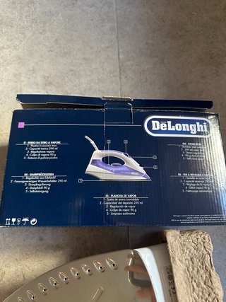 Plancha de vapor DeLonghi Easycompact