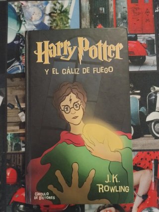 Libro harry potter y el caliz de fuego