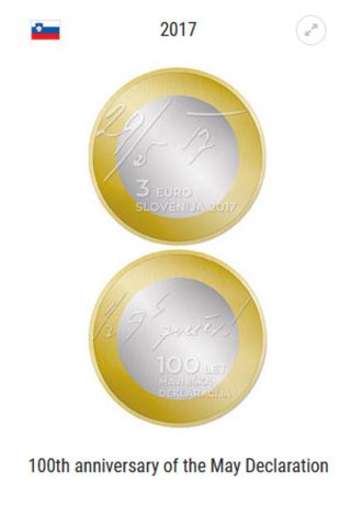 Moneda 3€ Eslovenia Capital Europea Cultura 2025