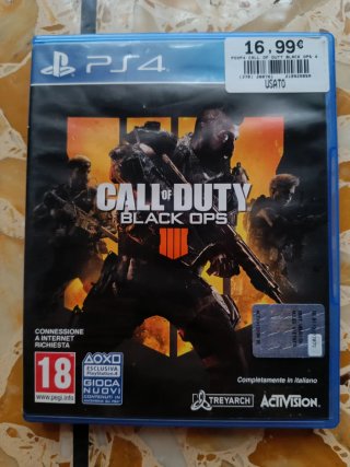 Call of Duty: Black Ops 4 PS4 Usato