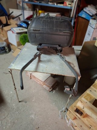 BAUL Y SOPORTE HONDA HORNET (2003-2006)