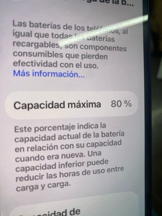 Iphone 12 mini  La parte de atras rota  Pero lo de