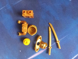Lego Ninjago Kai golden power