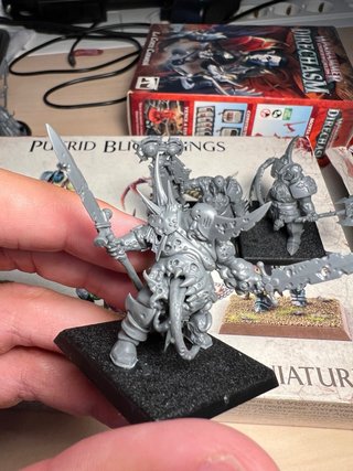 Warhammer putrid blightkings nurgle