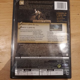 DVD El Señor de los Anillos