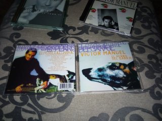Víctor Manuel. Lote de 3 CDs