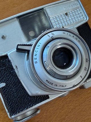 Cámara Bencini Cometa 1961 Vintage Italiana