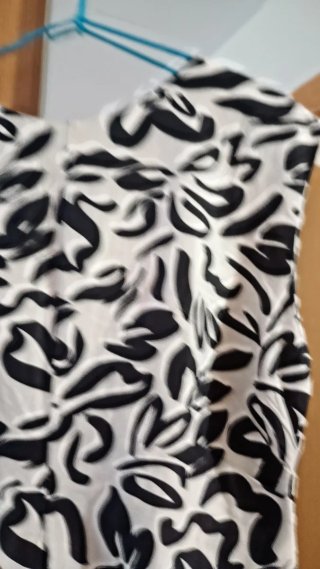Vestido midi estampado