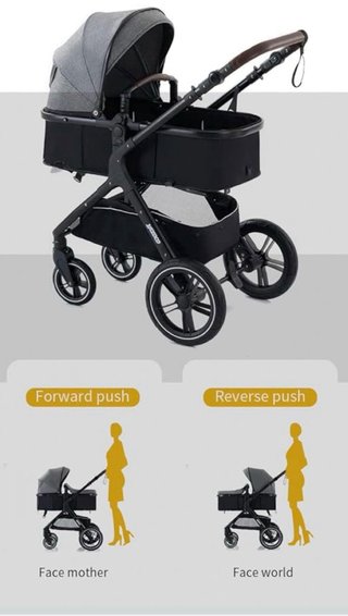 Carrito de bebé  3 en 1 Yazoco