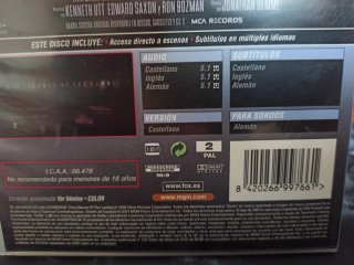 El Silencio de los Corderos DVD