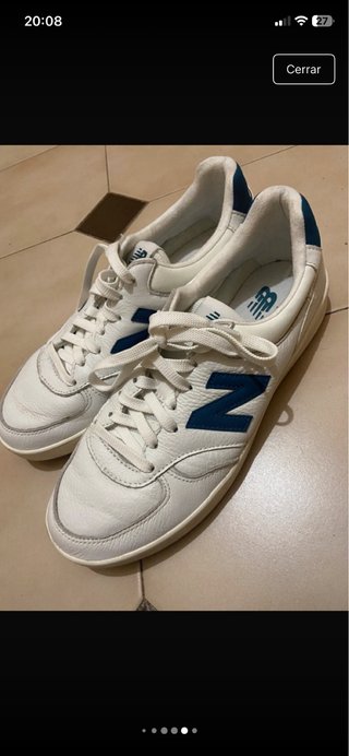 Zapatillas New Balance Blancas y Azules