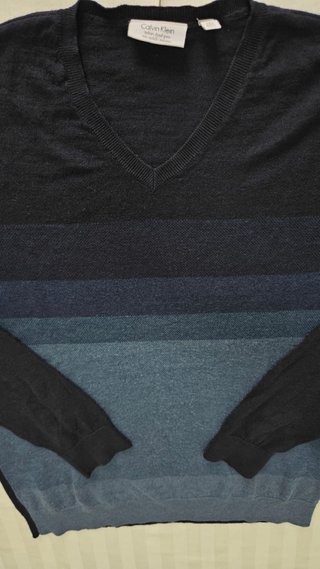 Jersey Calvin Klein hombre lana merino talla L