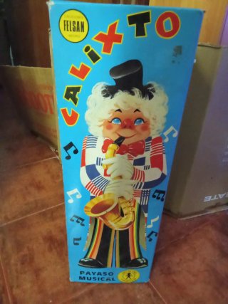 Payaso musical CALIXTO antigüedad