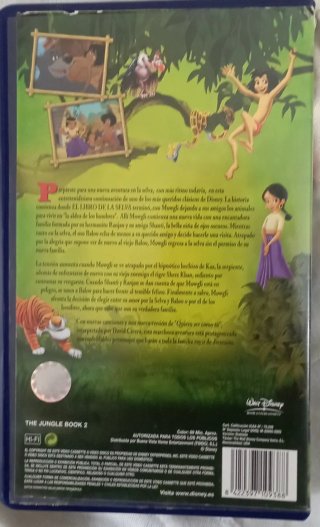 VHS El Libro de la Selva 2 (Español)